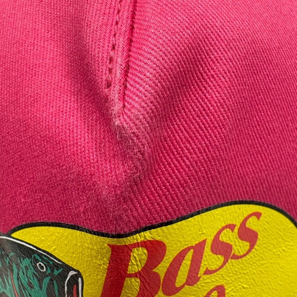Bass Pro Shops "Gone Fishing" Pink Trucker Hat - Unisex - Picture 9 of 10